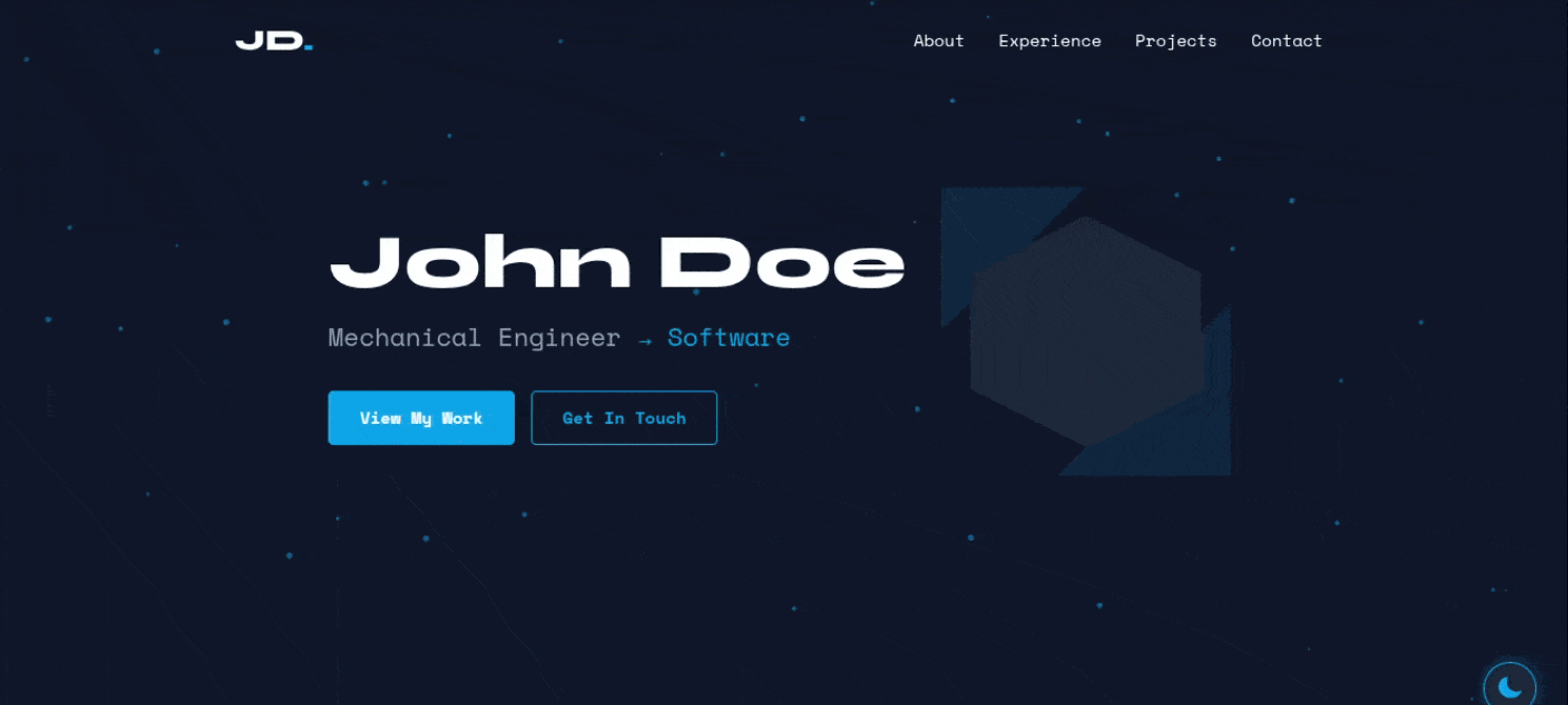 Animated portfolio preview 5